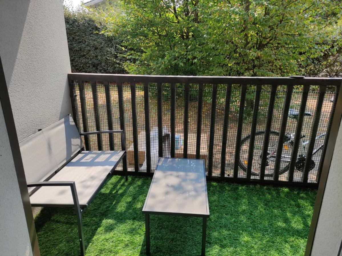 Superbe appartement en rez-de-jardin à LANTON Lanton Exterior foto